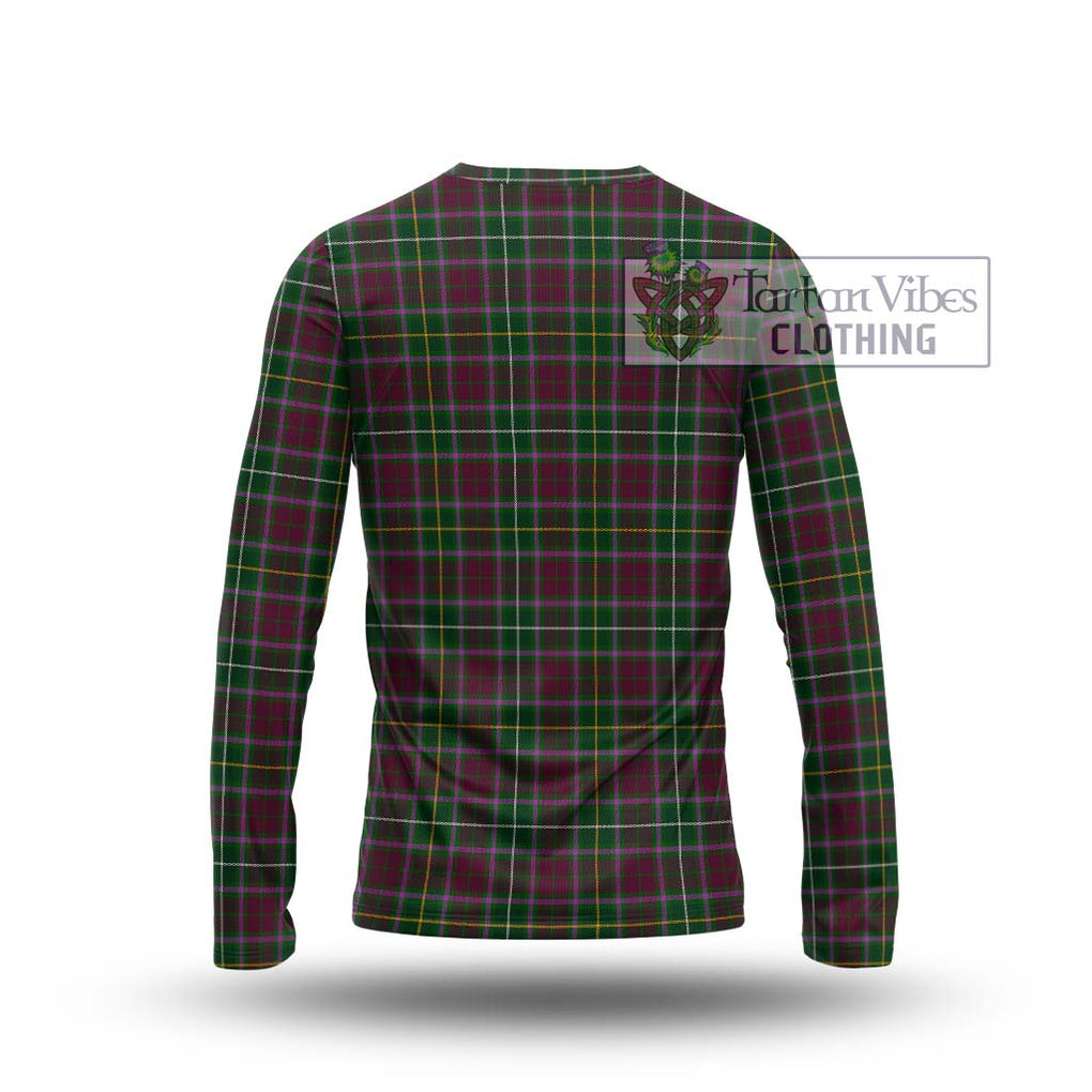 Crosbie Tartan Long Sleeve T-Shirt with Family Crest DNA In Me Style - Tartanvibesclothing Shop