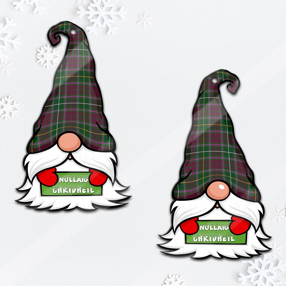 Crosbie Gnome Christmas Ornament with His Tartan Christmas Hat - Tartan Vibes Clothing