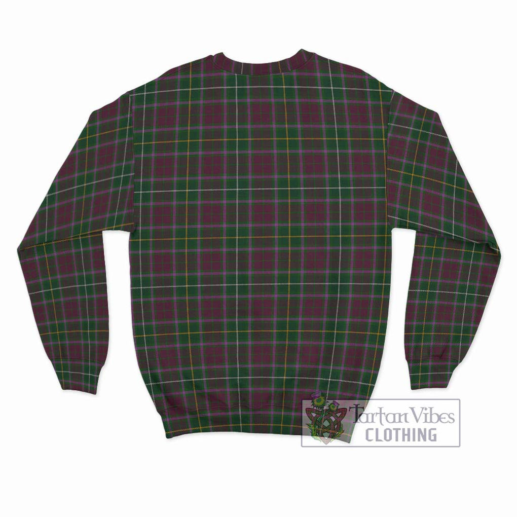 Crosbie Tartan Sweatshirt with Family Crest DNA In Me Style - Tartanvibesclothing Shop