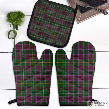 Crosbie Tartan Combo Oven Mitt & Pot-Holder Combo 1 Oven Mitt & 1 Pot-Holder Black - Tartan Vibes Clothing
