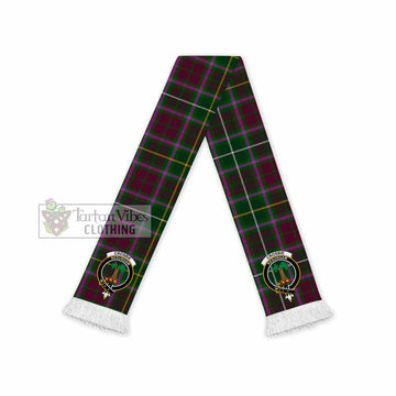 Tartan Vibes Clothing Crosbie Tartan Ruffneck Scarf with Family Crest