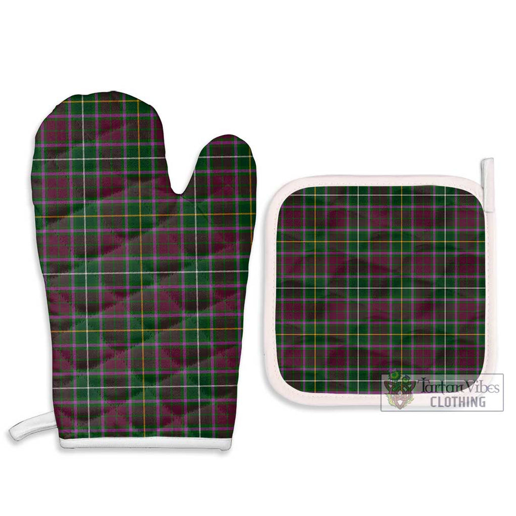 Crosbie Tartan Combo Oven Mitt & Pot-Holder Combo 1 Oven Mitt & 2 Pot-Holder White - Tartan Vibes Clothing