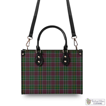 Crosbie Tartan Luxury Leather Handbags - Tartan Vibes Clothing