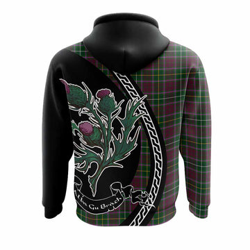 Crosbie Family Crest Tartan Hoodie Alba Thistle Inspired - Tartan Vibes Clothing