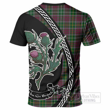 Crosbie Family Crest Tartan T-Shirt Alba Thistle Inspired - Tartan Vibes Clothing