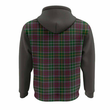 Crosbie Tartan Accent Hoodie with Family Crest