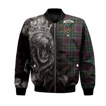 Crosbie Tartan Bomber Jacket Roaring Lion Heritage