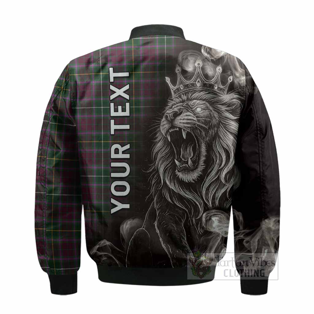 Crosbie Tartan Bomber Jacket Roaring Lion Heritage