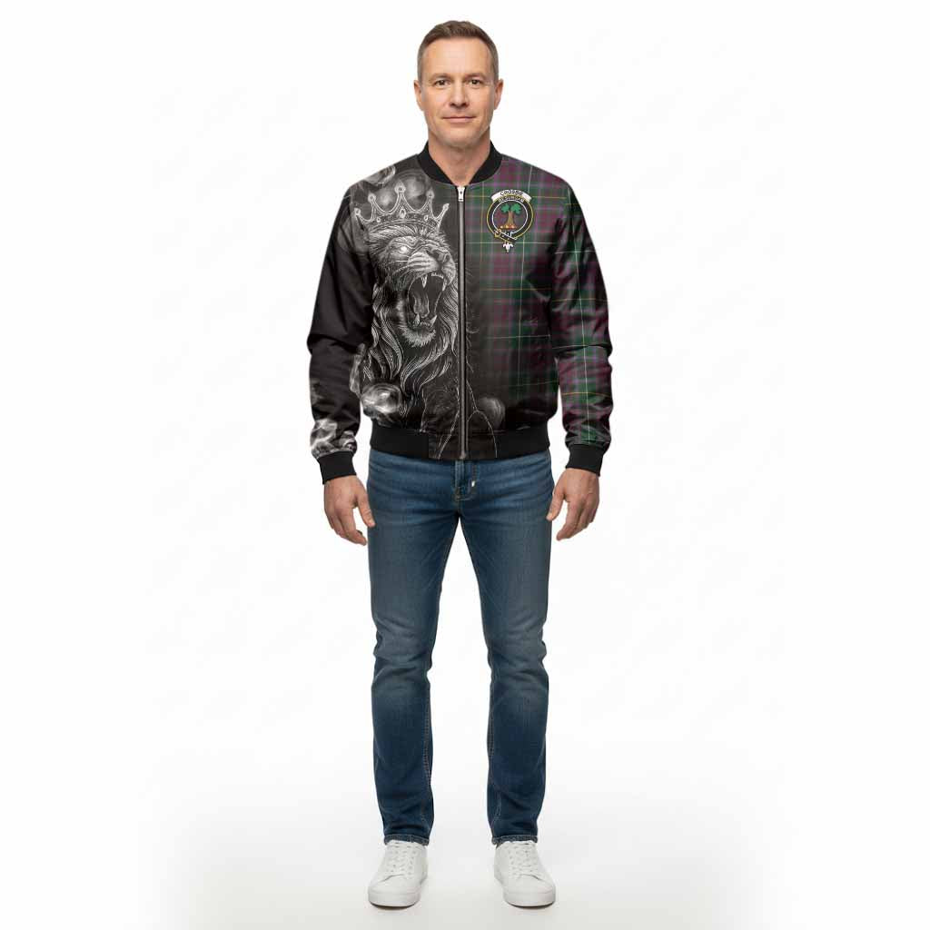 Crosbie Tartan Bomber Jacket Roaring Lion Heritage