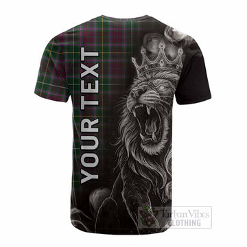 Crosbie Tartan Cotton T-shirt Roaring Lion Heritage