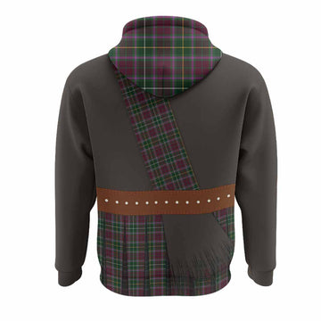 Crosbie Tartan Crest Hoodie Kilt Costume Style