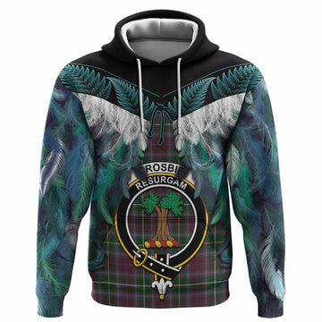 Crosbie Tartan Crest Hoodie New Zealand Maori Korowai Cloak