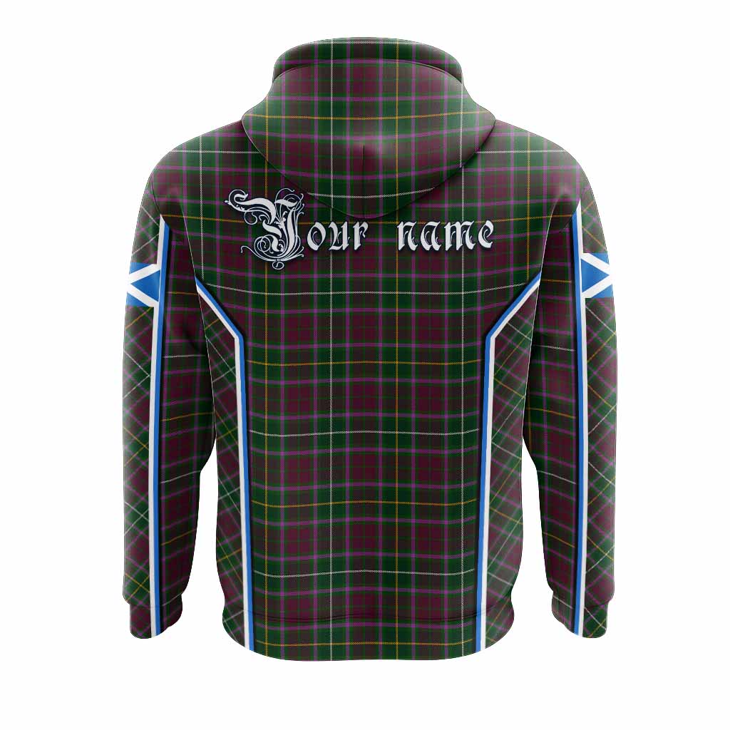 Crosbie Tartan Crest Hoodie Scotland Coat of Arm Flag Style - Tartan Vibes Clothing