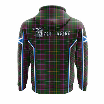Crosbie Tartan Crest Hoodie Scotland Coat of Arm Flag Style - Tartan Vibes Clothing