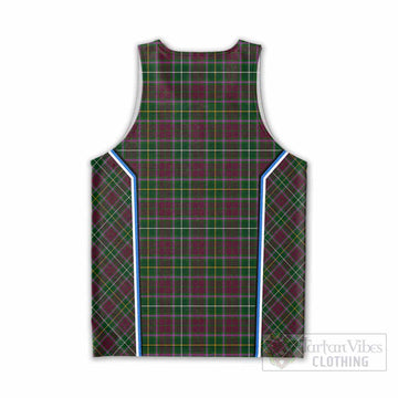 Crosbie Tartan Crest Men Tank Top Scotland Coat of Arm Flag Style - Tartan Vibes Clothing