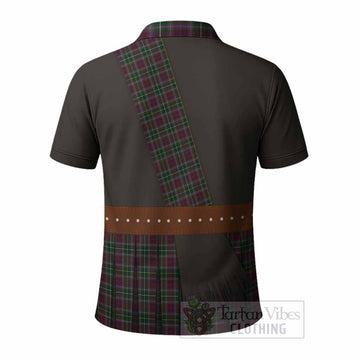 Crosbie Tartan Crest Polo Shirt Kilt Costume Style