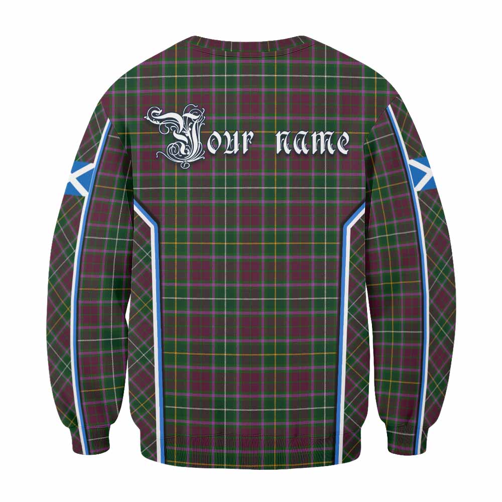 Crosbie Tartan Crest Sweatshirt Scotland Coat of Arm Flag Style - Tartan Vibes Clothing
