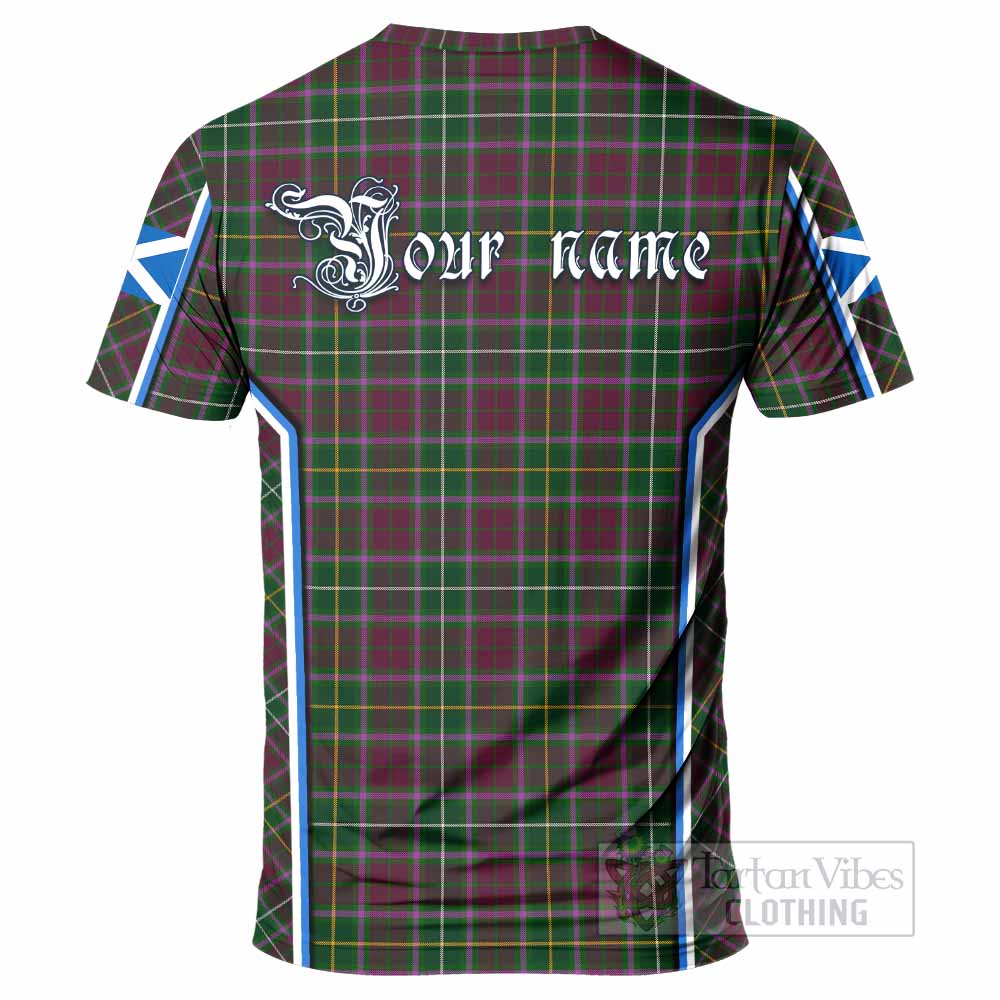 Crosbie Tartan Crest T-shirt Scotland Coat of Arm Flag Style - Tartan Vibes Clothing