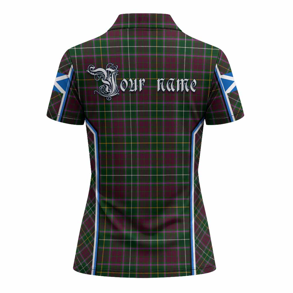 Crosbie Tartan Crest Women's Polo Shirt Scotland Coat of Arm Flag Style - Tartan Vibes Clothing