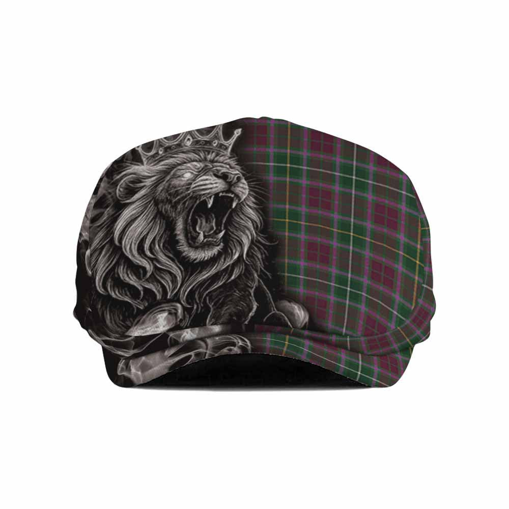 Crosbie Tartan Flat Cap, Jeff Cap Roaring Lion Heritage