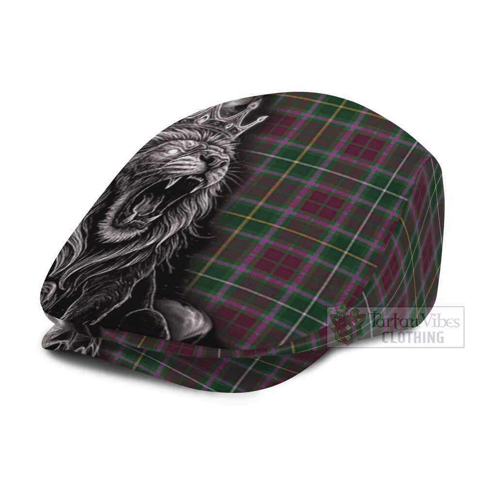 Crosbie Tartan Flat Cap, Jeff Cap Roaring Lion Heritage