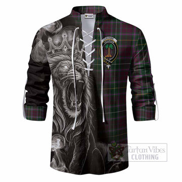Crosbie Tartan Ghillie Shirt Roaring Lion Heritage
