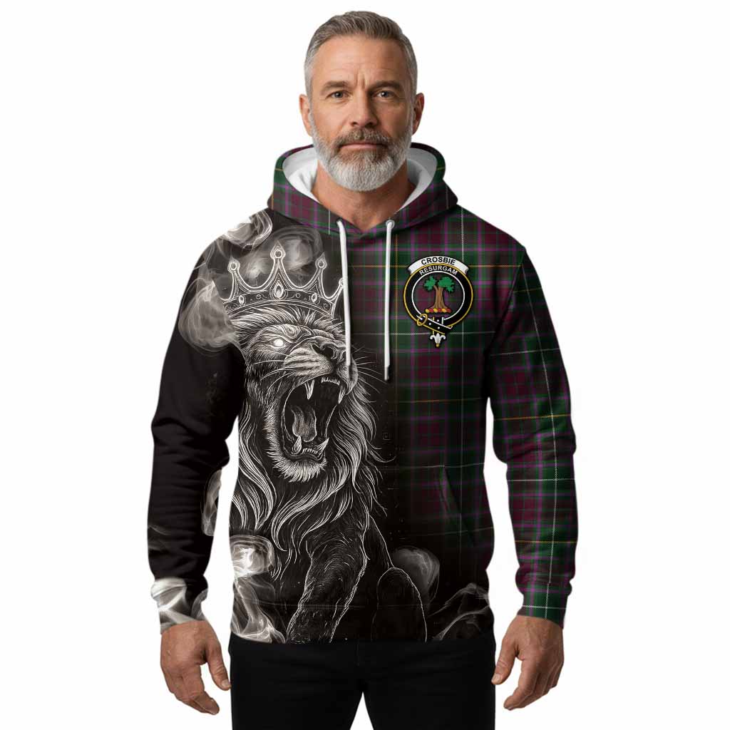Crosbie Tartan Hoodie Roaring Lion Heritage