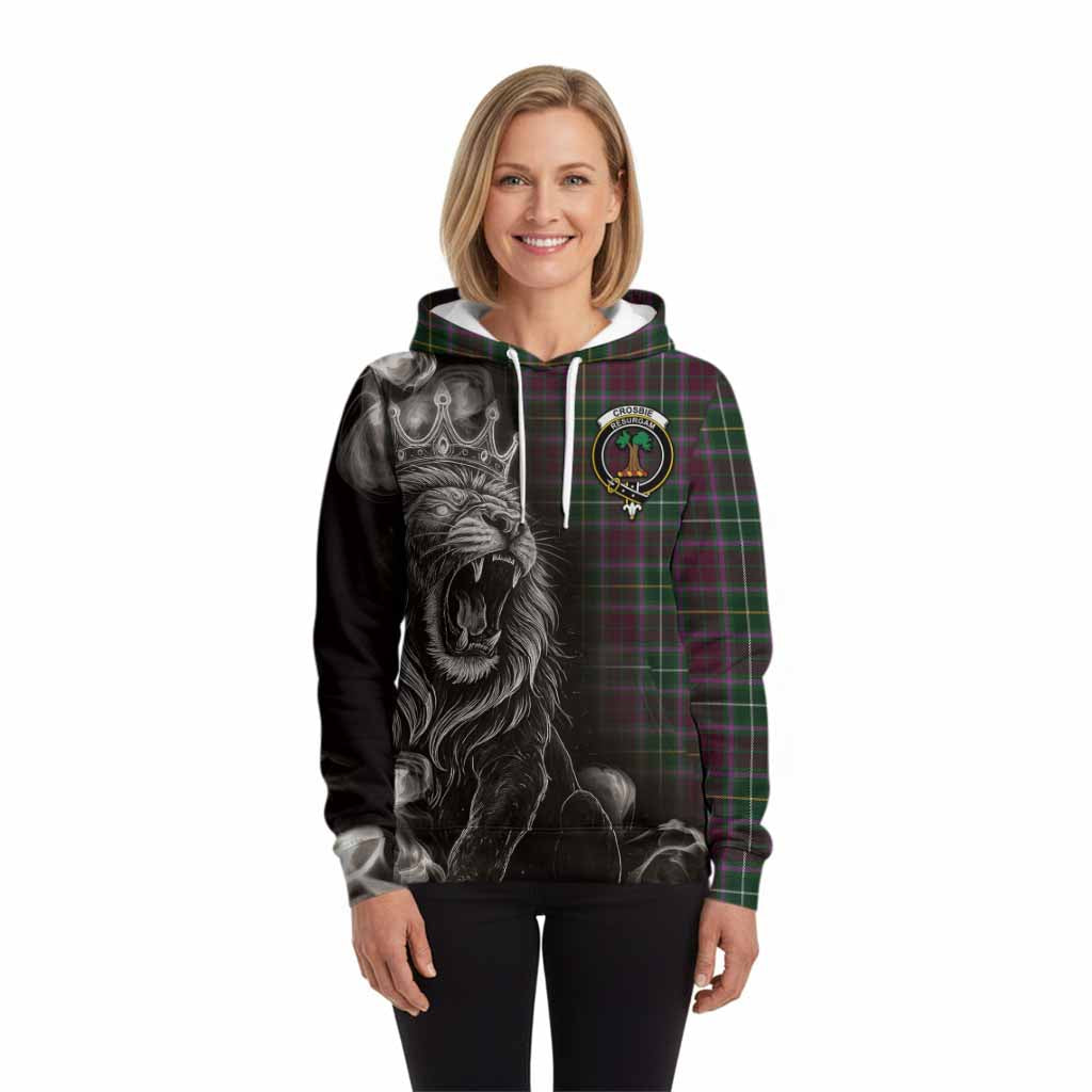 Crosbie Tartan Hoodie Roaring Lion Heritage