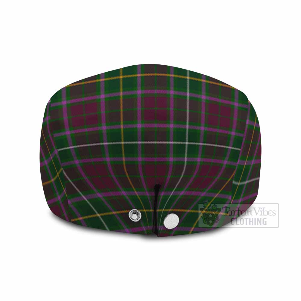 Crosbie Tartan Jeff Cap, Tartan Flat Cap