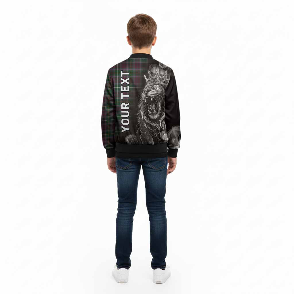 Crosbie Tartan Kid Bomber Jacket Roaring Lion Heritage
