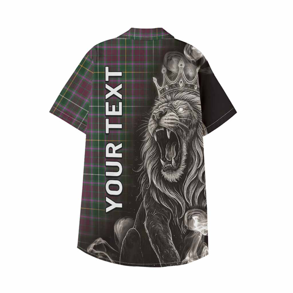 Crosbie Tartan Kid Hawaiian Shirt Roaring Lion Heritage