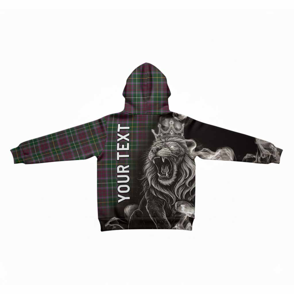Crosbie Tartan Kid Hoodie Roaring Lion Heritage