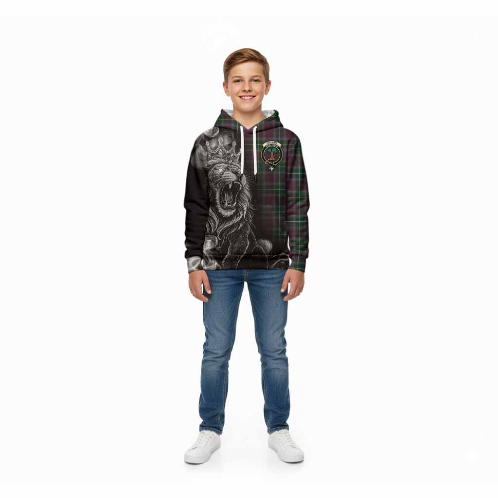 Crosbie Tartan Kid Hoodie Roaring Lion Heritage