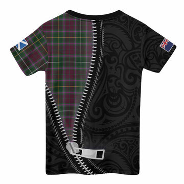 Crosbie Tartan Kid T-shirt New Zealand Pattern Unique Zipper Stylized