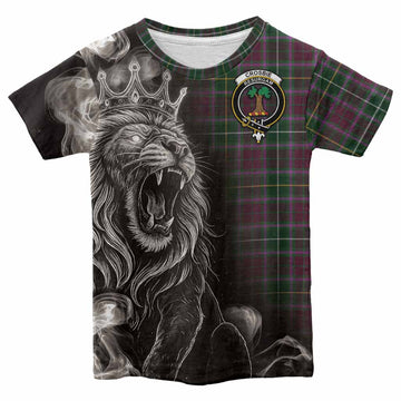 Crosbie Tartan Kid T-shirt Roaring Lion Heritage