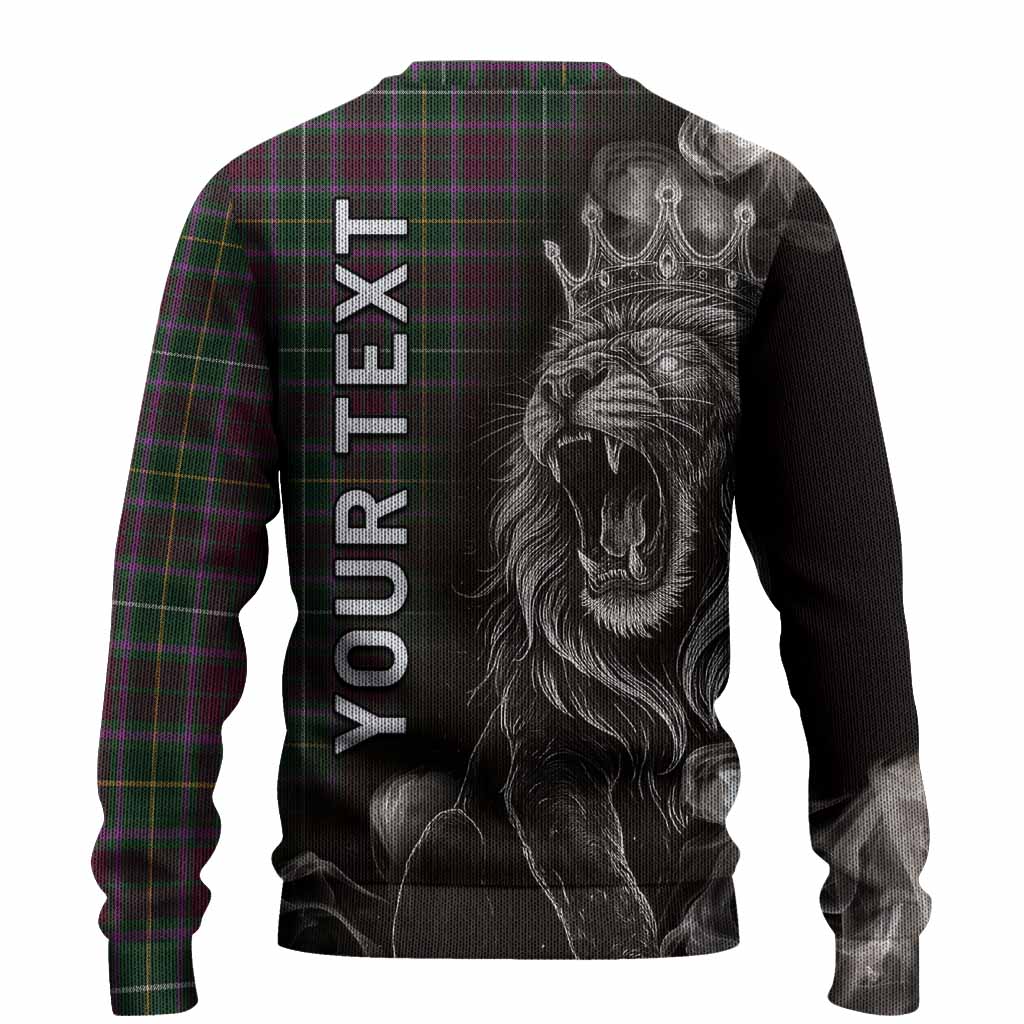 Crosbie Tartan Knitted Sweater Roaring Lion Heritage