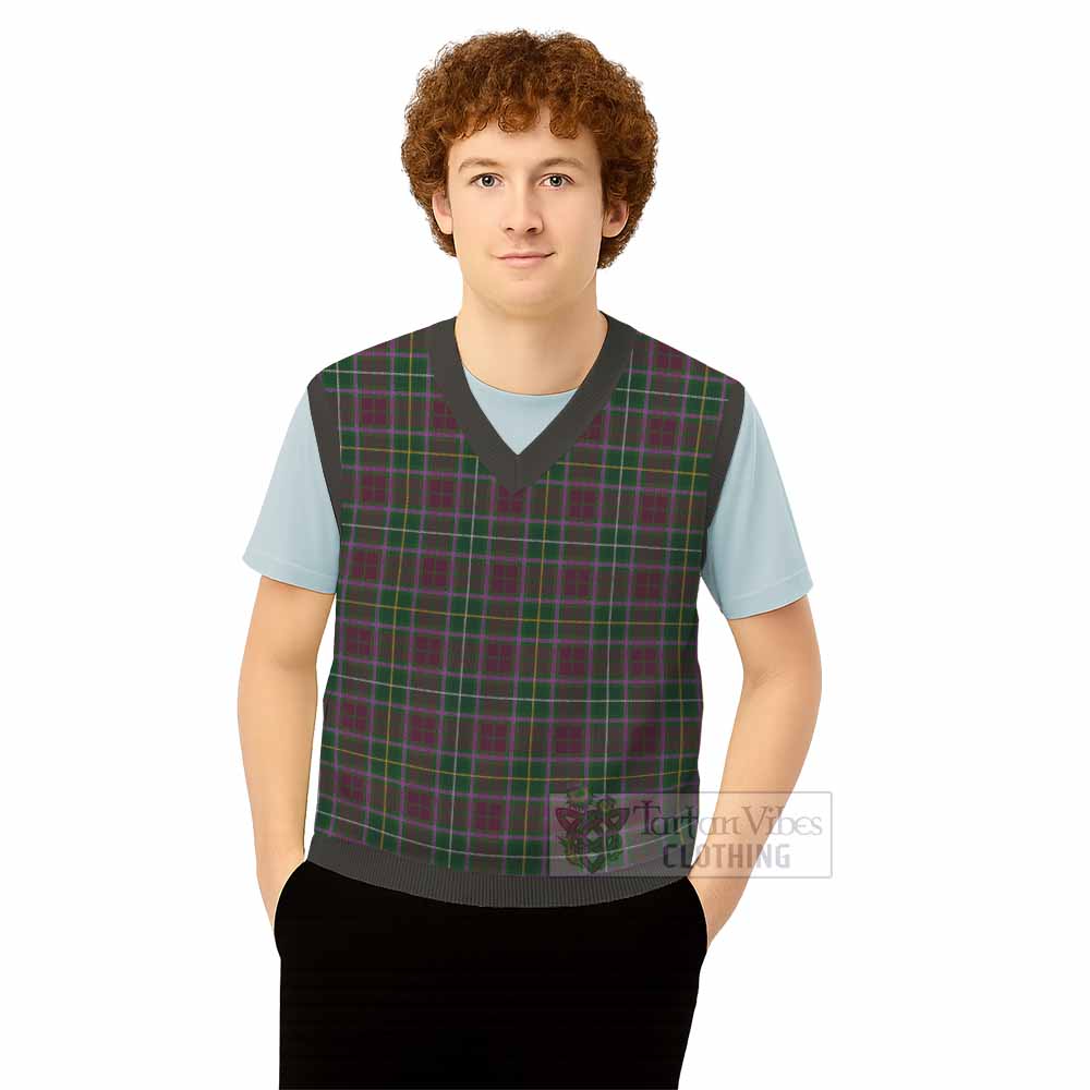 Crosbie Tartan Knitted V-Neck Vest - Tartan Vibes Clothing