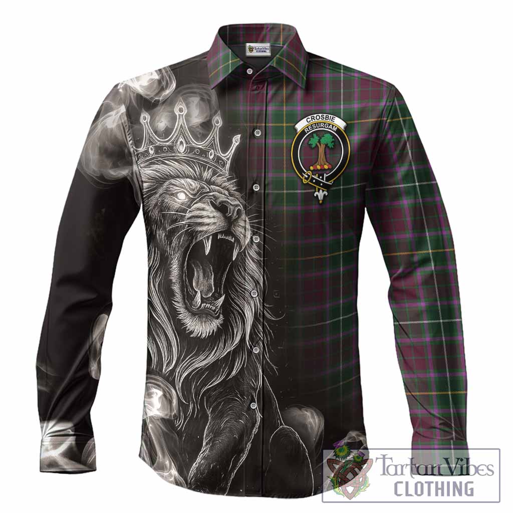 Crosbie Tartan Long Sleeve Button Shirts Roaring Lion Heritage