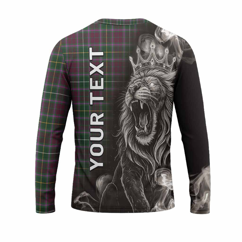 Crosbie Tartan Long Sleeve T-Shirt Roaring Lion Heritage