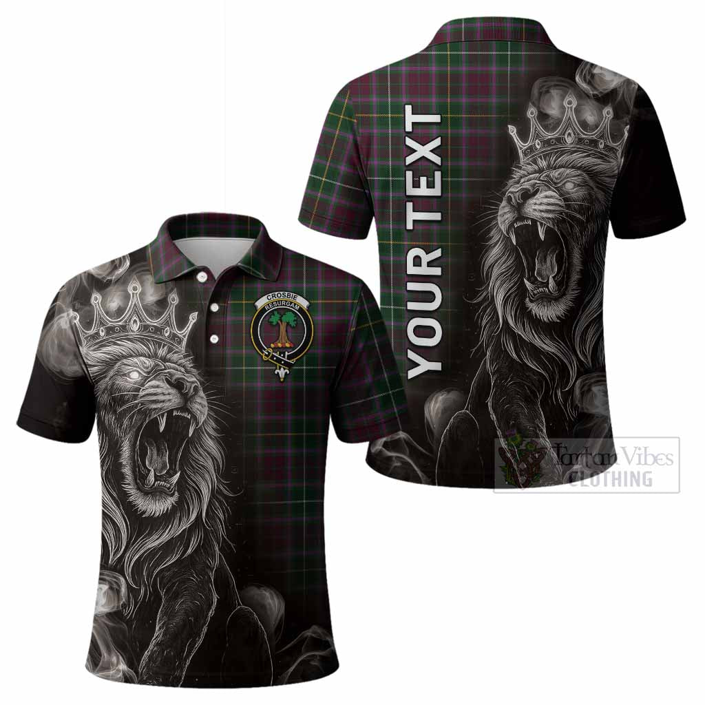 Crosbie Tartan Polo Shirt Roaring Lion Heritage