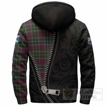 Crosbie Tartan Sherpa Hoodie New Zealand Pattern Unique Zipper Stylized