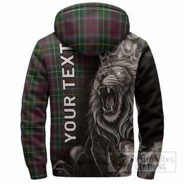 Crosbie Tartan Sherpa Hoodie Roaring Lion Heritage