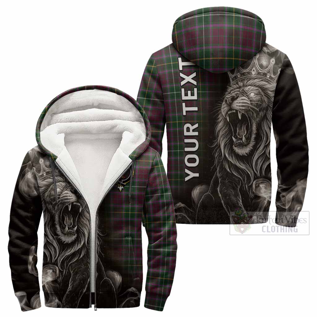 Crosbie Tartan Sherpa Hoodie Roaring Lion Heritage