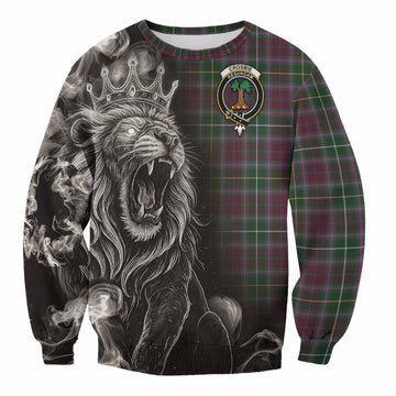 Crosbie Tartan Sweatshirt Roaring Lion Heritage