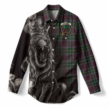 Crosbie Tartan Women Casual Shirt Roaring Lion Heritage