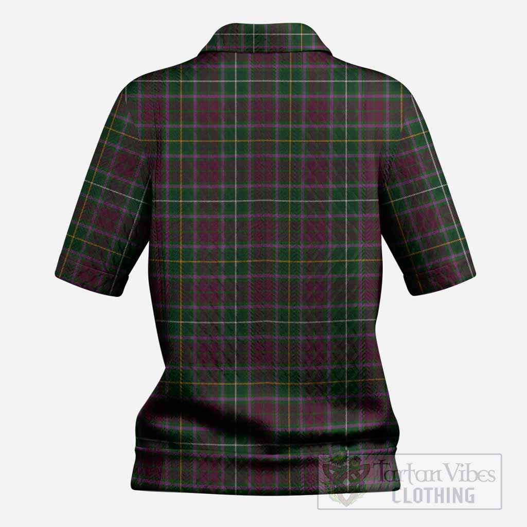 Crosbie Tartan Women’s Polo Sweater Top