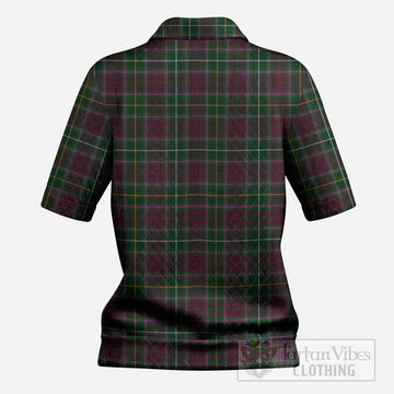 Crosbie Tartan Women’s Polo Sweater Top