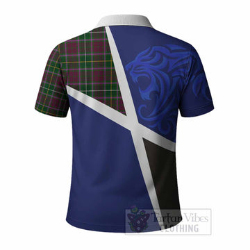 Crosbie The Scottish Football Crest Polo Shirt Lion-Tartan Army