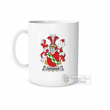 Crowder Irish Clan Coat of Arms Ceramic Mug