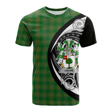 Crowe Irish Clan Cotton T-shirt Celtic Circle Style Kid's Shirt - Tartan Vibes Clothing